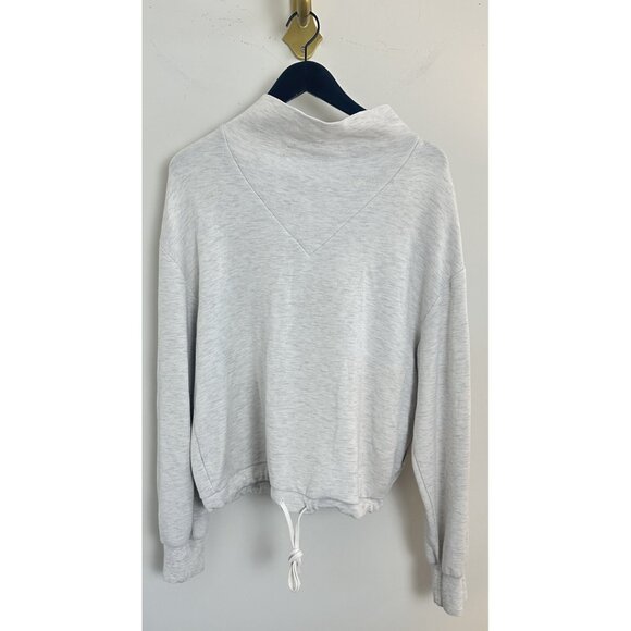VARLEY Betsy Sweatshirt in Ivory Marl Size Medium - Picture 5 of 13